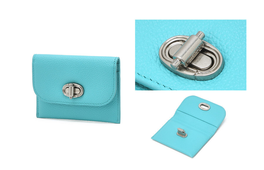 JILLSTUART Leather 2-Fold Card Wallet with Orb Accent JILLSTUART  DKshop