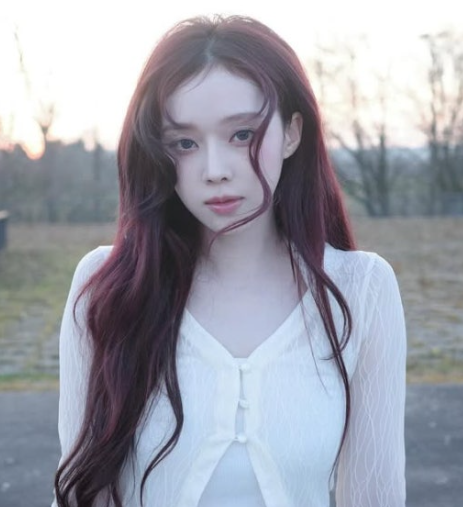 HILLDA Wave Mesh Cardigan (aespa Winter Wear) SUNBURNPROJECT  DKshop