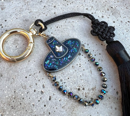 [LEHAN] Korean Traditional Mother-of-Pearl Gat Keyring LEHAN  DKshop