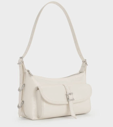 CHARLES & KEITH Mini Brina Belt Hobo Bag CHARLES & KEITH  DKshop