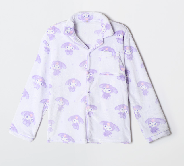 [SPAO × Sanrio Characters] Warm Fleece Pajama Set SPAO  DKshop