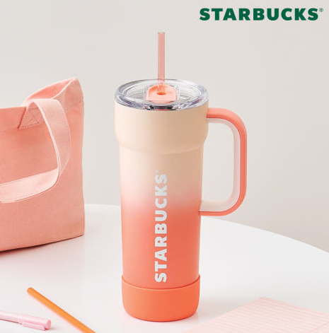 Starbucks Korea - SS Dante Tumbler Warm Peach 710ml Starbucks Korea  DKshop