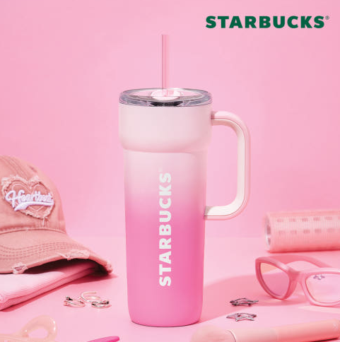 Starbucks Korea - SS Dante Tumbler Cool Pink 710ml Starbucks Korea  DKshop