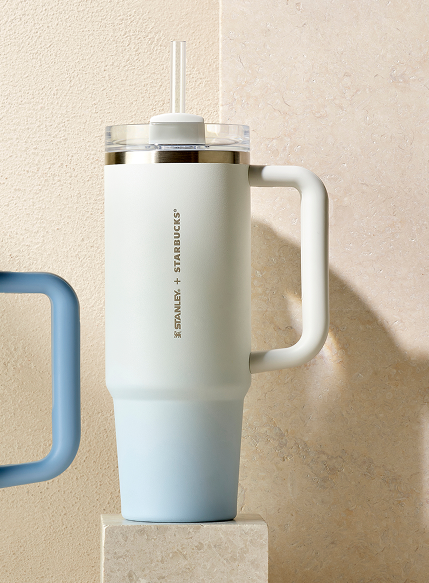 Starbucks Korea - SS Stanley White Kencer Tumbler 887ml Starbucks Korea  DKshop