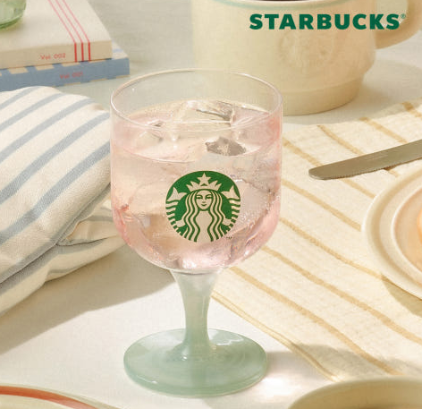 Starbucks Korea - Stacka Goblet Glass Set (2P) Starbucks Korea  DKshop