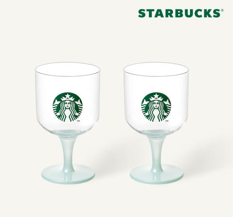 Starbucks Korea - Stacka Goblet Glass Set (2P) Starbucks Korea  DKshop