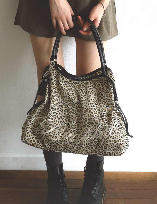 BADBLUE Leopard Dimsum Bag BADBLUE  DKshop