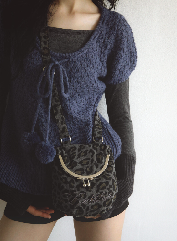 BADBLUE Leopard Bao Bag BADBLUE  DKshop