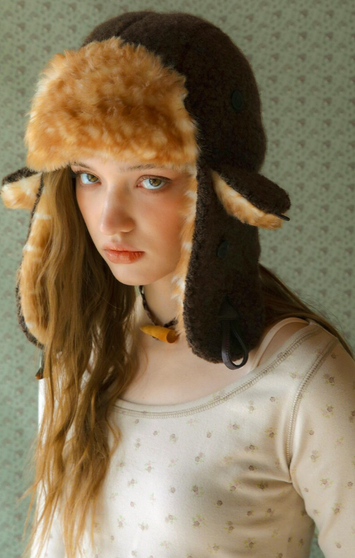 BADBLUE Cottage Bambi Fur Trooper Hat BADBLUE  DKshop