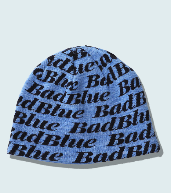 BADBLUE Pattern Beanie BADBLUE  DKshop