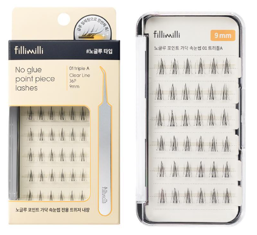 [Fillimilli X CHARMMYKITTY] No Glue Point Piece Lashes fillimilli  DKshop