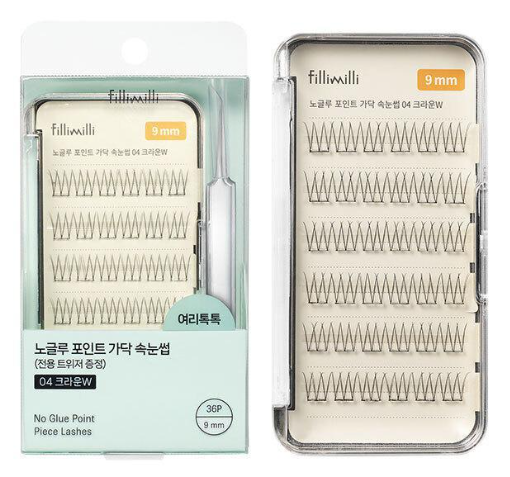 [Fillimilli X CHARMMYKITTY] No Glue Point Piece Lashes fillimilli  DKshop