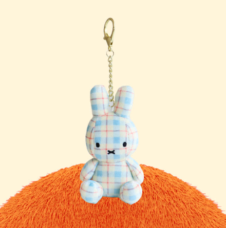 Miffy Check Keyring MIFFY  DKshop