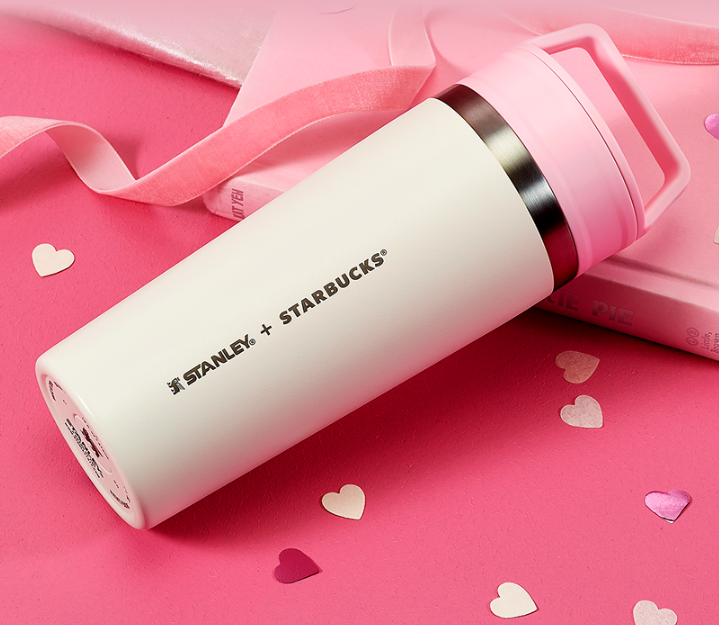 Starbucks Korea - SS Heartful Stanley Cafe To-Go Tumbler 473ml Starbucks Korea  DKshop