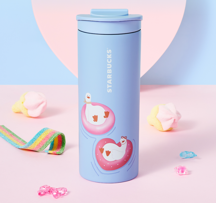 Starbucks Korea - SS Jelly Duck Blue Tumbler 355ml Starbucks Korea  DKshop