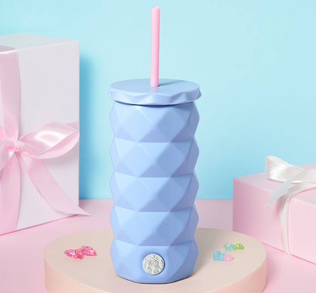 Starbucks Korea - SS Cotton Candy Nanas Blue Tumbler 444ml Starbucks Korea  DKshop