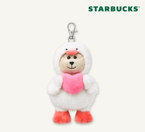Starbucks Korea - Jelly Duck Barista Keychain Starbucks Korea  DKshop
