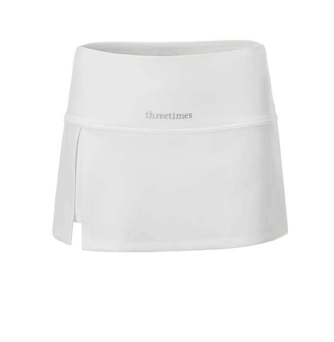 threetimes Athletic slit skirt threetimes  DKshop