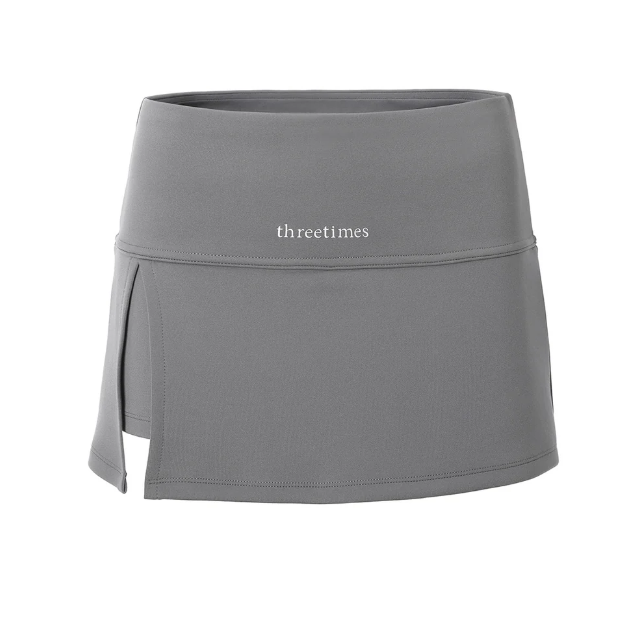 threetimes Athletic slit skirt threetimes  DKshop