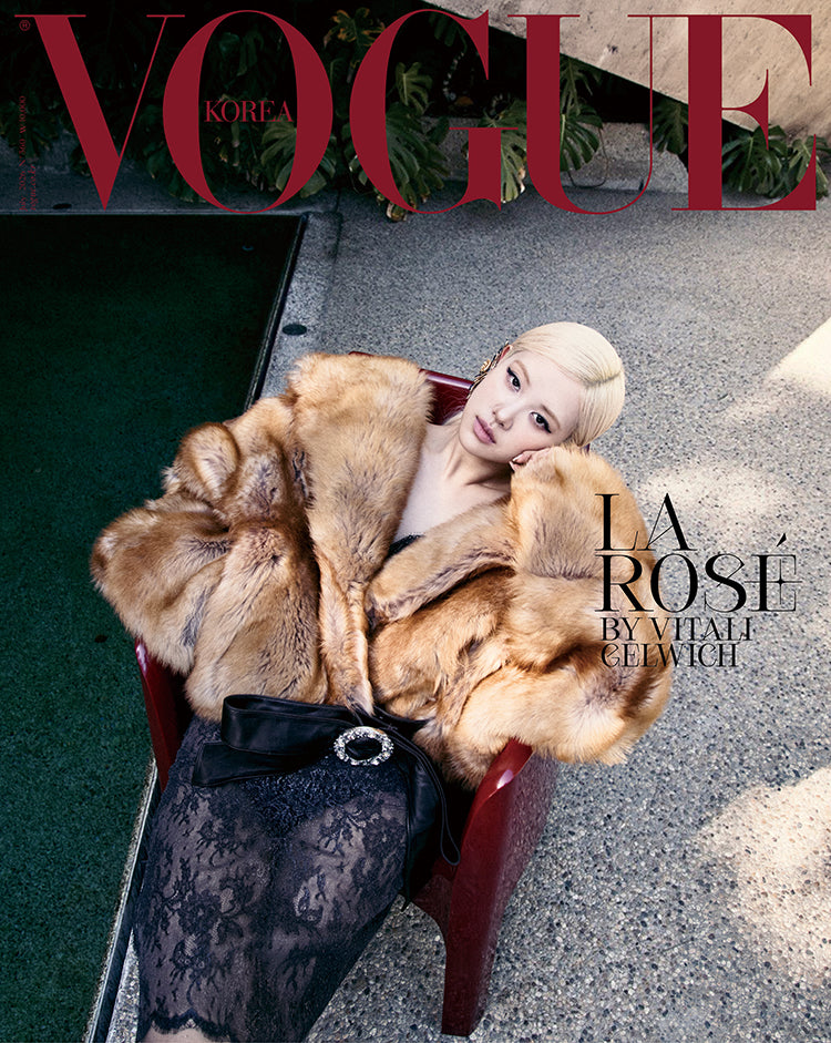 VOGUE KOREA MAGAZINE 2026.07 (COVER : ROSE) G-DRAGON  DKshop