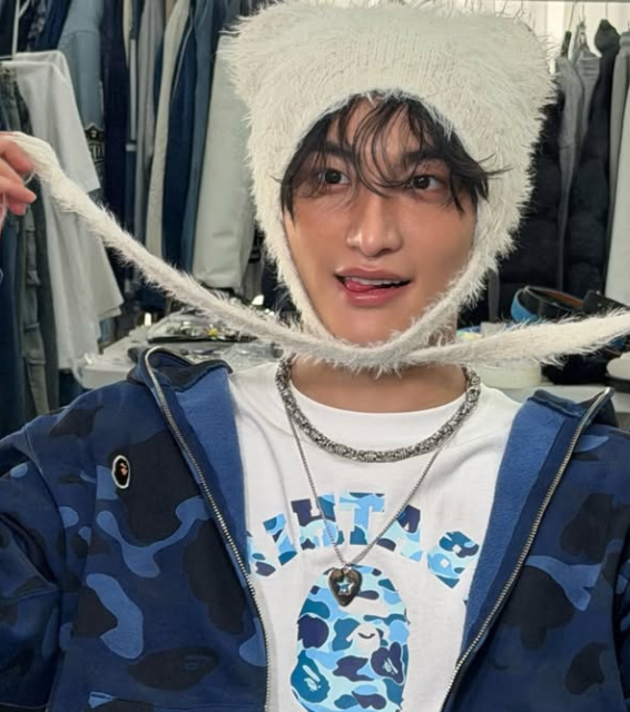 [LMC] TEDDY FLUFFY BEANIE (ATEEZ Wear)