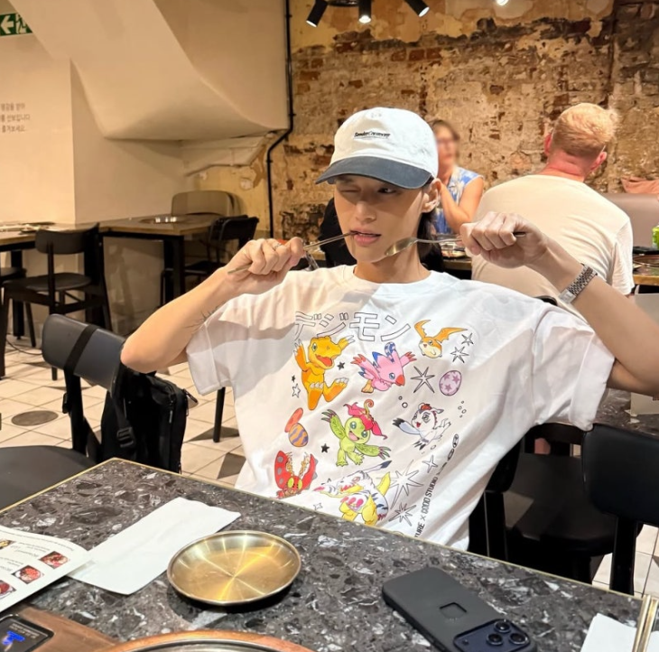 [ODDSTUDIO x Digimon Adventure] Rookie Stage Overfit T-Shirt (ateez Wear) HOUSE OF NANGMAN  DKshop