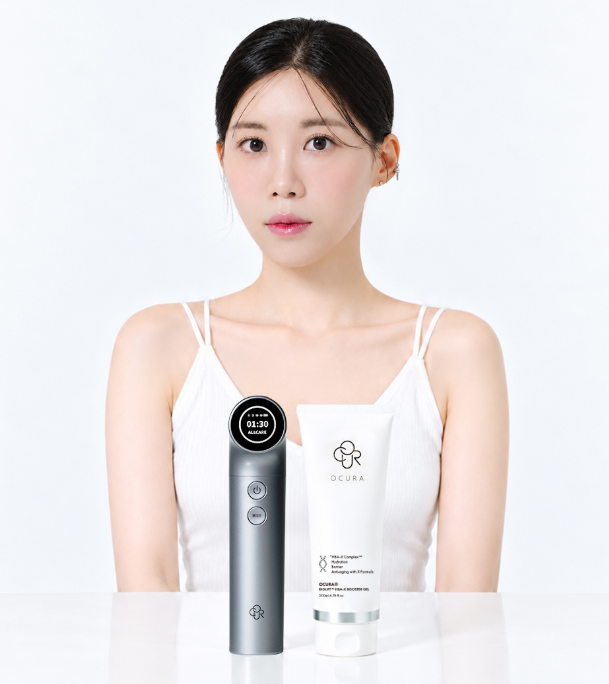 [OCURA] Titanium Cell 4.0 Quad-Frequency Ultrasound Beauty Device OCURA  DKshop