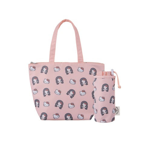 HELLO KITTY X JISOO - LUNCH BAG SET BLACKPINK  DKshop
