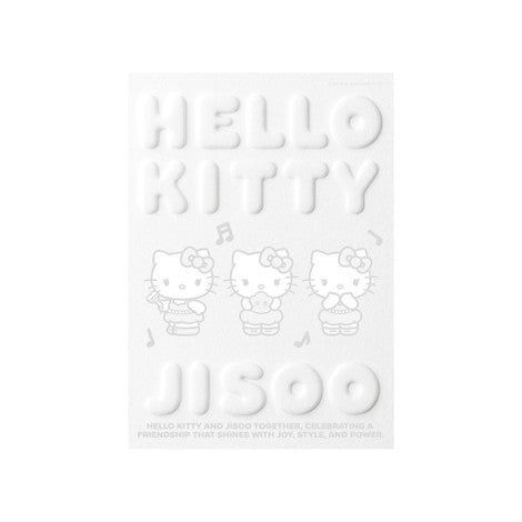 HELLO KITTY X JISOO - ART PRINT POSTER (A3) BLACKPINK  DKshop