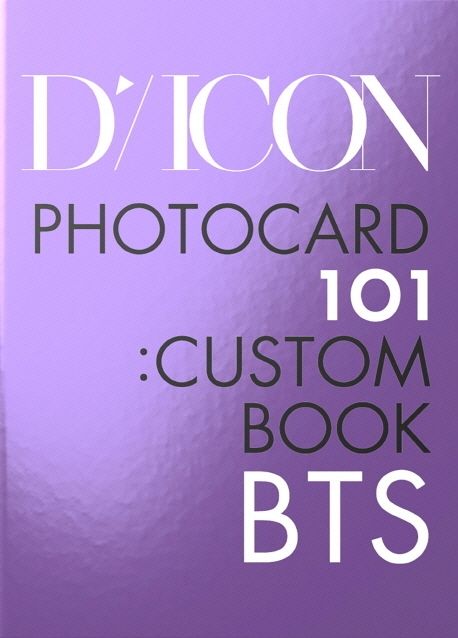 BTS - DICON PHOTOCARD 101 : CUSTOM BOOK