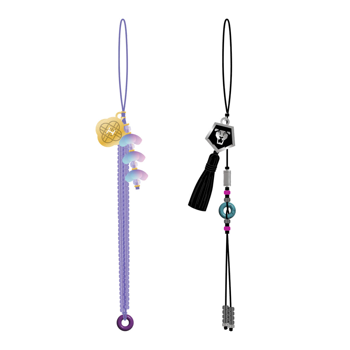 [PRE-ORDER] K-POP DEMON HUNTERS - OFFICIAL LIGHT STICK BEADS STRAP K-POP DEMON HUNTERS  DKshop