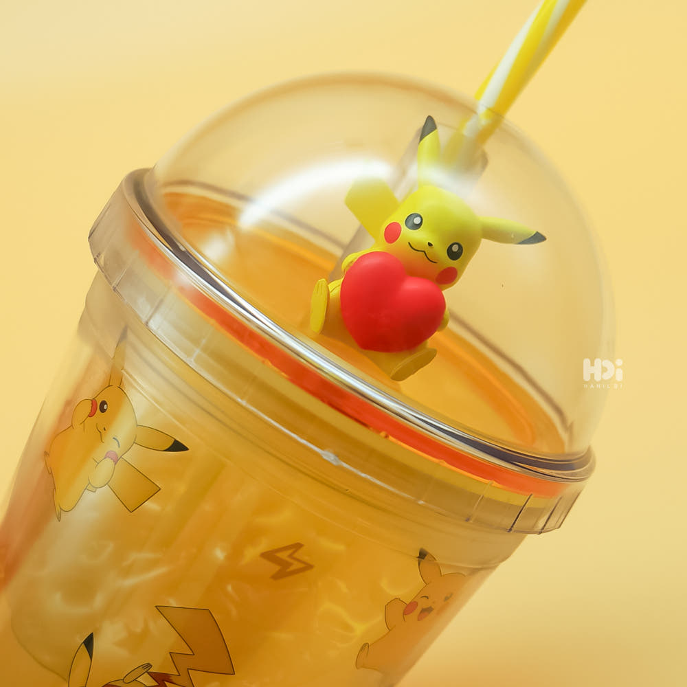Pokemon Pikachu Figure Ice Heart Tumbler 475ml HANILDI  DKshop