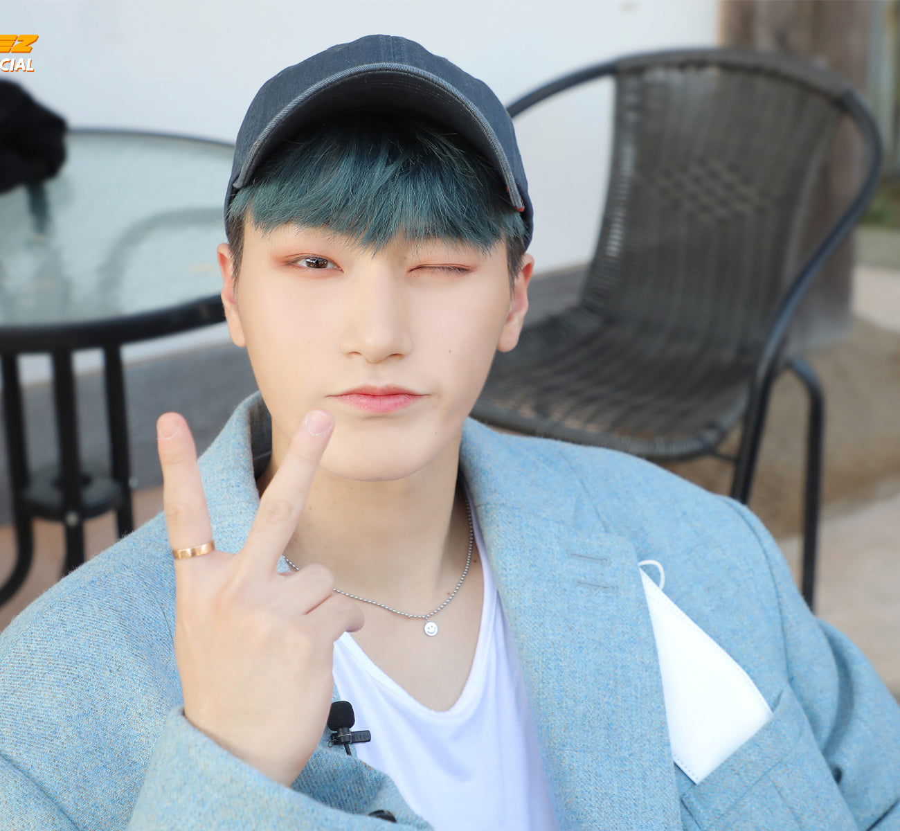 ASMAMA Smile Ball Necklace (ATEEZ SAN WEAR) ASMAMA  DKshop