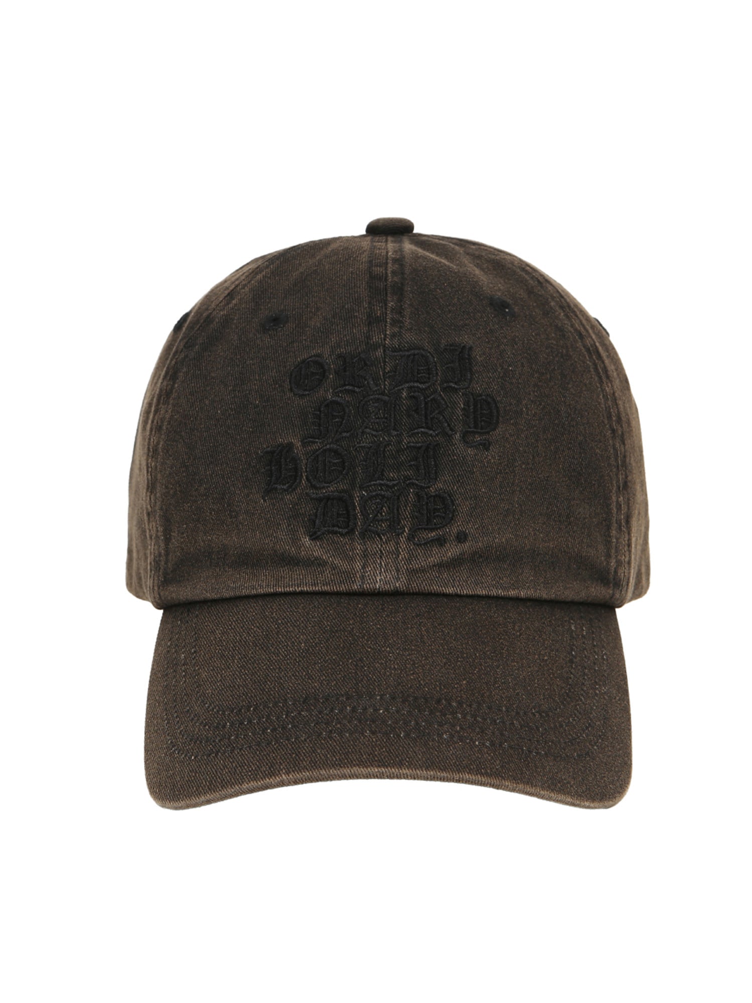 ORDINARY HOILDAY Logo Ball Cap 3 colors ORDINARY HOILDAY  DKshop