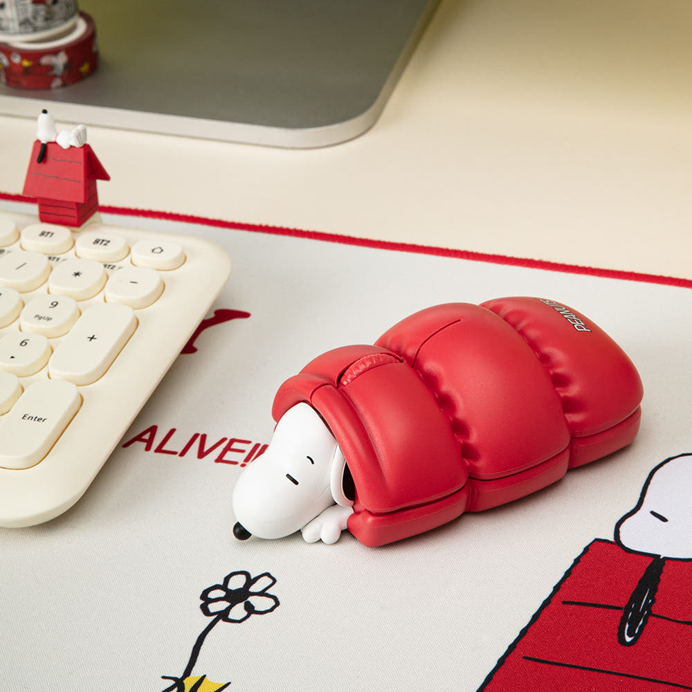 ROYCHE Peanuts Snoopy Figure Wireless Mouse ROYCHE  DKshop