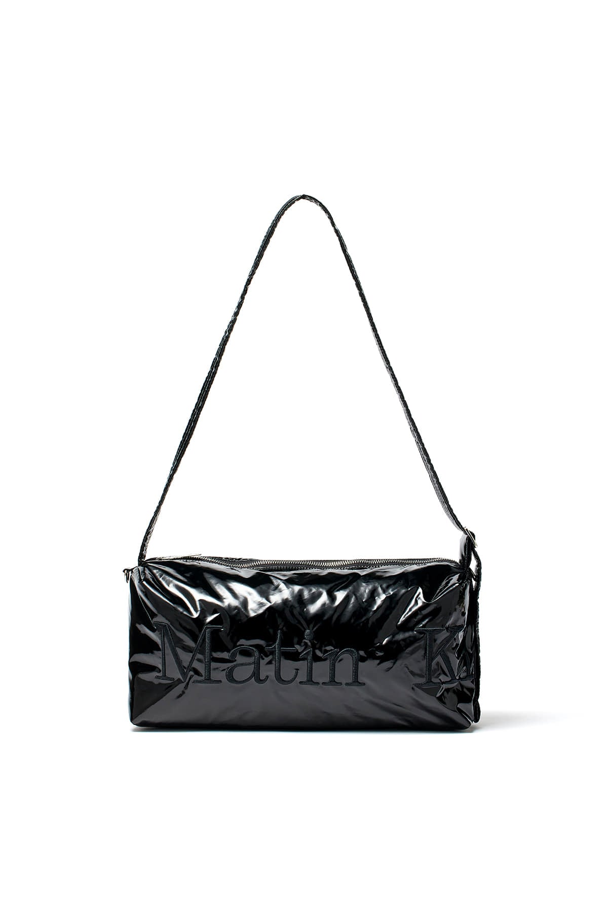 Matin Kim GLOSSY LOGO STITCH CROSS BAG Matin Kim  DKshop