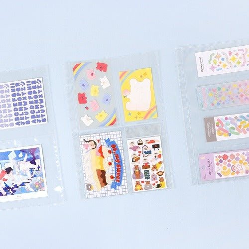 [Be on D] Deco Pocket Big A4 3-Ring Binder Double-Sided Refill Be on D  DKshop