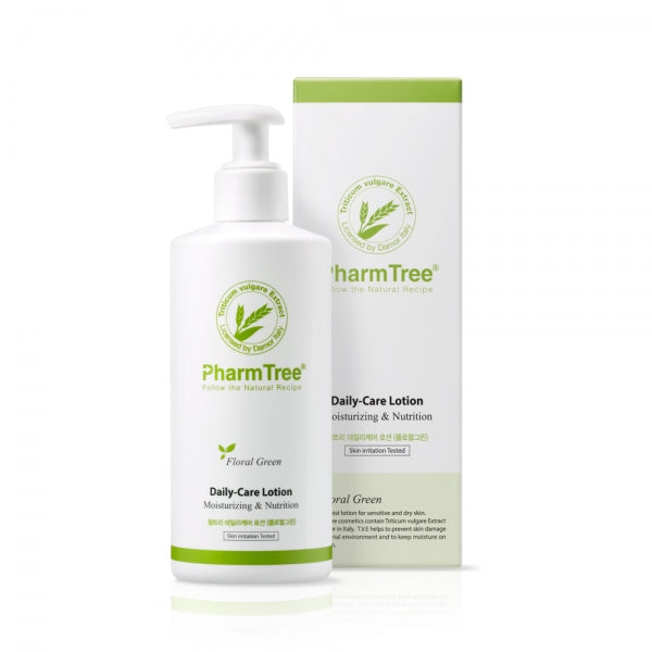 [K-Pharmacy Item] DAILY CARE LOTION FLORAL GREEN 300ml PharmTree  DKshop