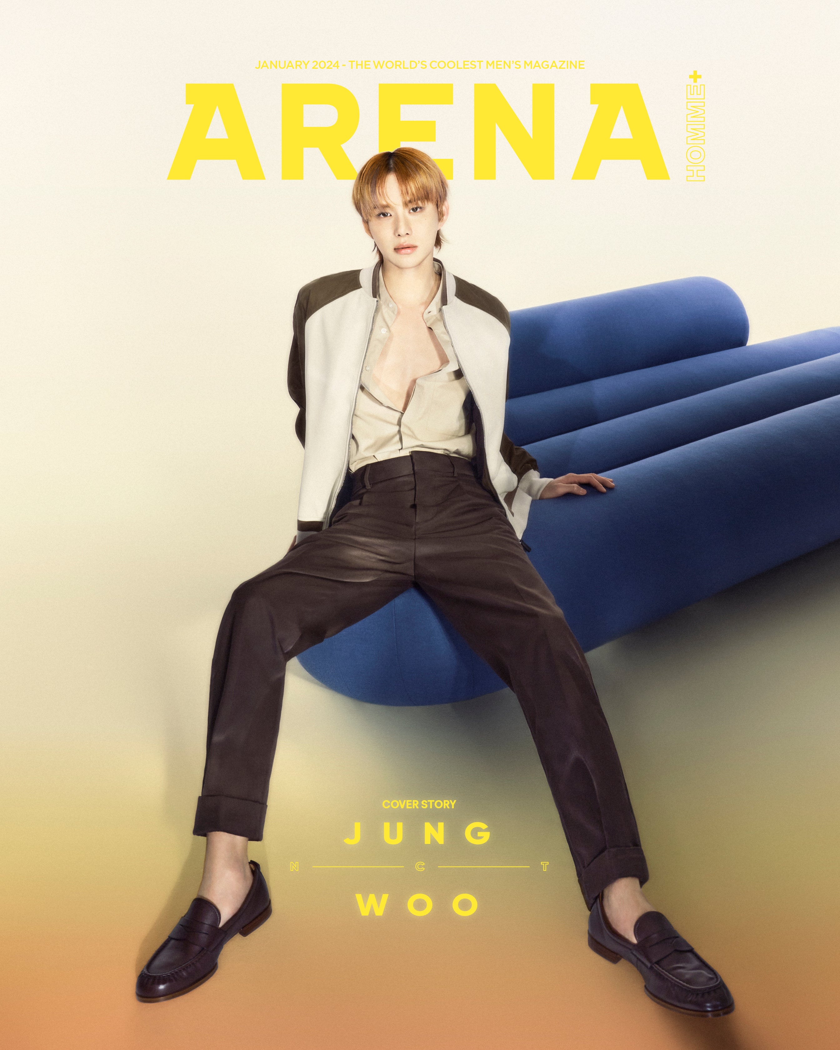 ARENA HOMME+ KOREA MAGAZINE 2024.01 C VER. (COVER : NCT JUNGWOO) | DKshop