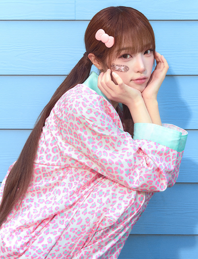 Judy N Leopard Clean Fit Long Sleeve Pajama Set (CHOI YENA Wear) Judy N  DKshop