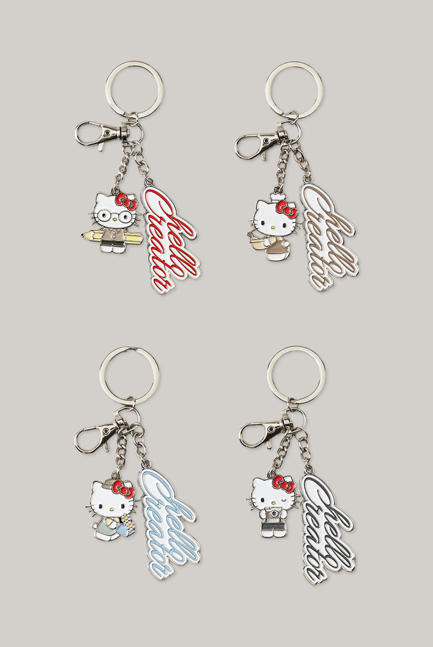 [POV X Hello Kitty] Metal Keyring 4 types POINT OF VIEW  DKshop