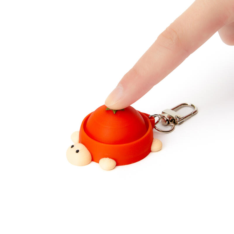 POOM Turtle Tomato Clicker Keyring POOM  DKshop