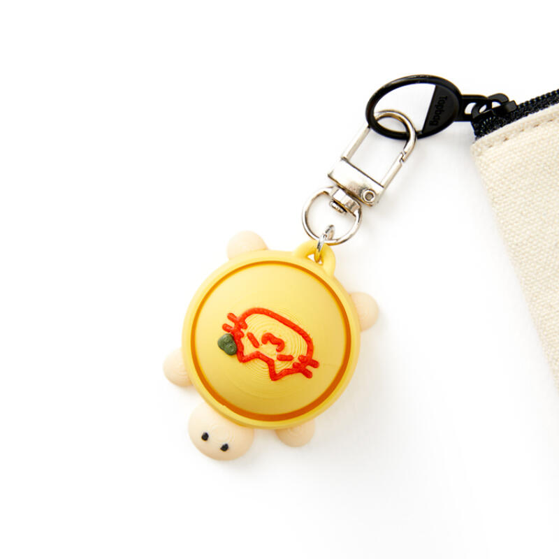 POOM Turtle Omelet Rice Clicker Keyring POOM  DKshop
