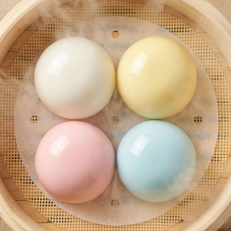 POOM Steamed Bun Mochi Squishy Stress Ball POOM  DKshop