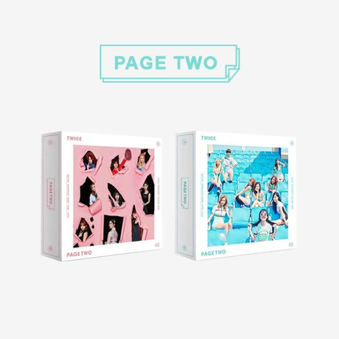 TWICE - 2nd Mini Album PAGE TWO (Random Ver.) | DKshop