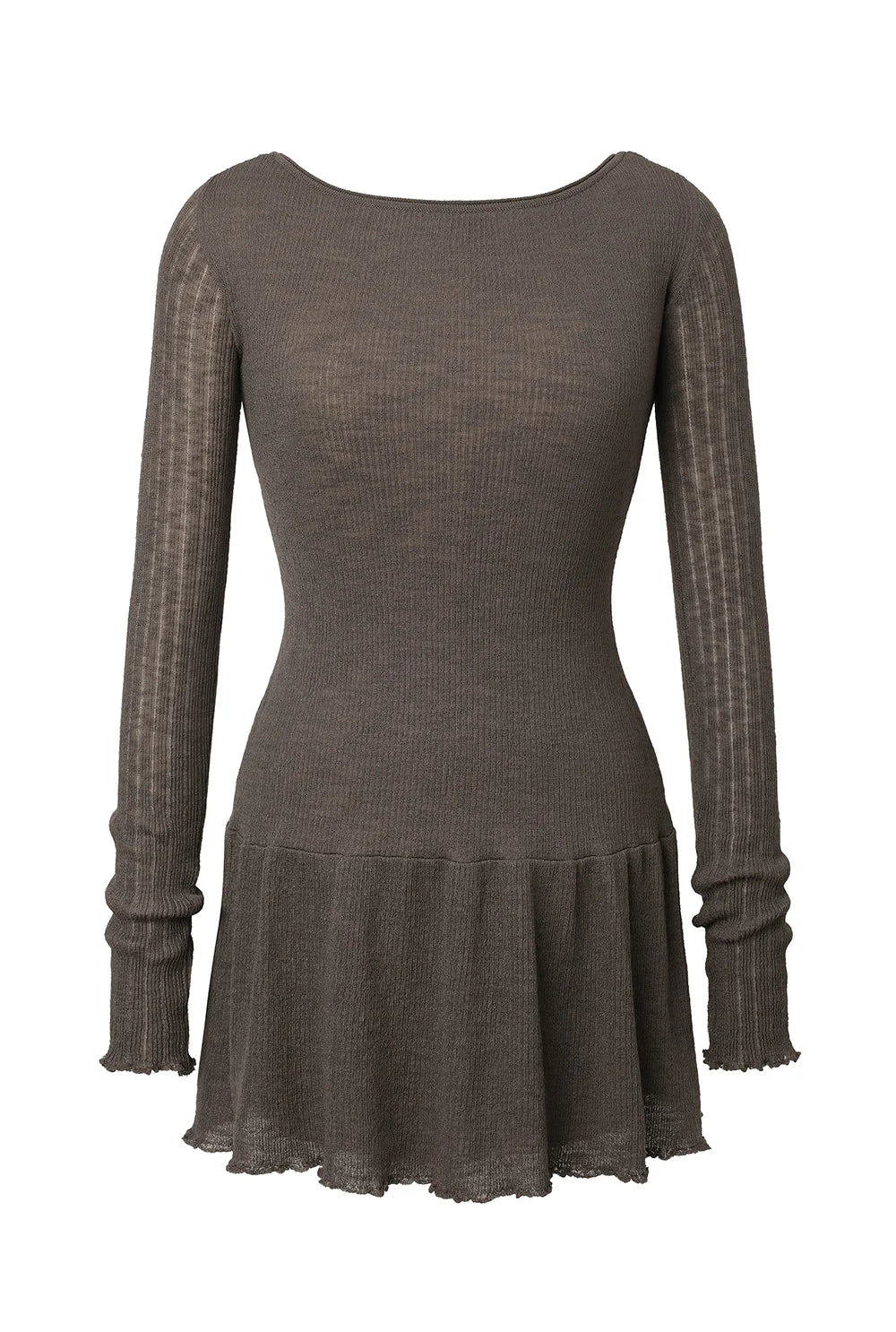 threetimes Scoop Knit Dress threetimes  DKshop