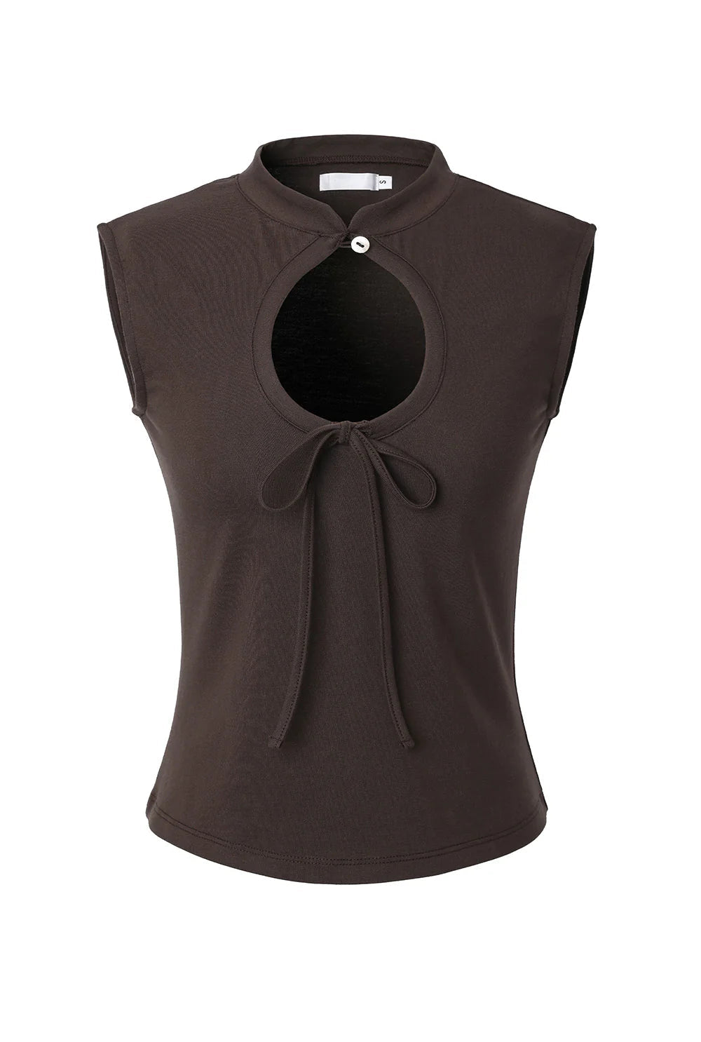 threetimes Ribbon Hole Top threetimes  DKshop