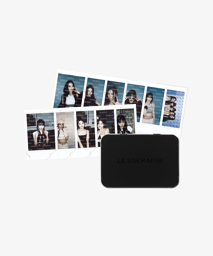 LE SSERAFIM - UNFORGIVEN Official MD Photo Card & Tin Case Set (Ver.1)