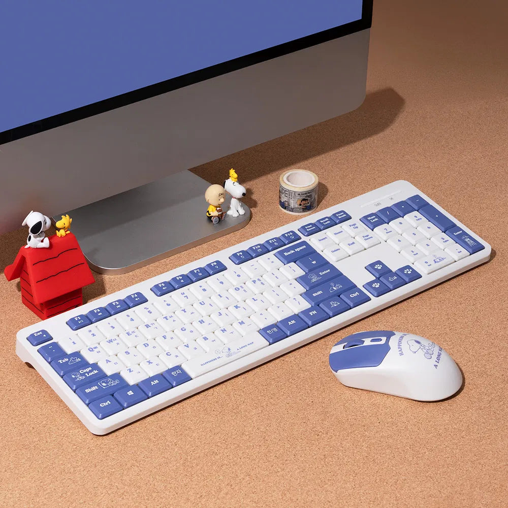 ROYCHE Snoopy Keyboard & Mouse Set ROYCHE  DKshop