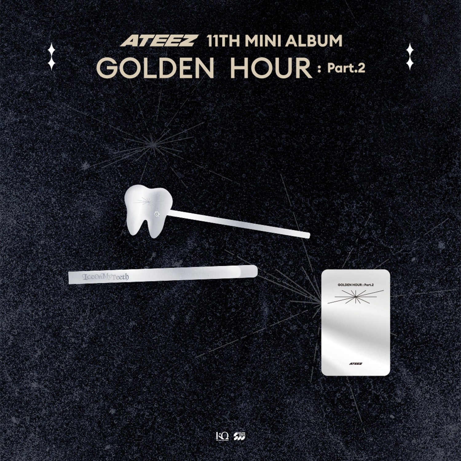 [PRE-ORDER] ATEEZ - GOLDEN HOUR : Part.2 POP-UP OFFICIAL MD (HAIRPIN SET)